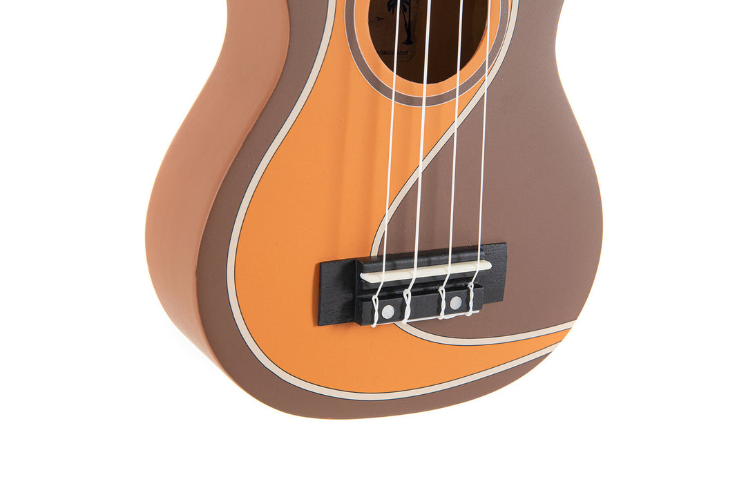 GEWA ukulélé soprano Manoa Surf Style - Soprano (Muddy Roads)