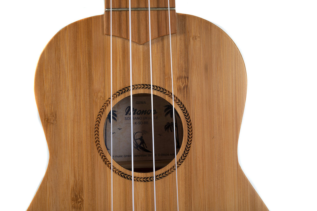 GEWA ukulélés soprano Manoa Bamboo - Soprano