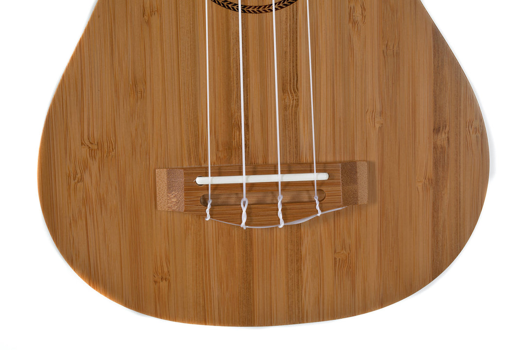 GEWA Ukulélé soprano Manoa Bamboo - E-A Soprano