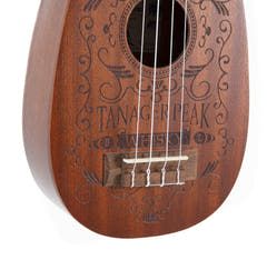 GEWA Pineapple Ukulélés Manoa K-PA-WHISKY - Soprano (Sapelli mat)