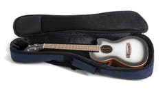 GEWA Ukulélés électro-acoustique ténor Manoa Roadie - E-A Tenor (Silver Shadow)