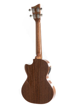 GEWA Ukulélés électro-acoustique ténor Manoa Roadie - E-A Tenor (Silver Shadow)