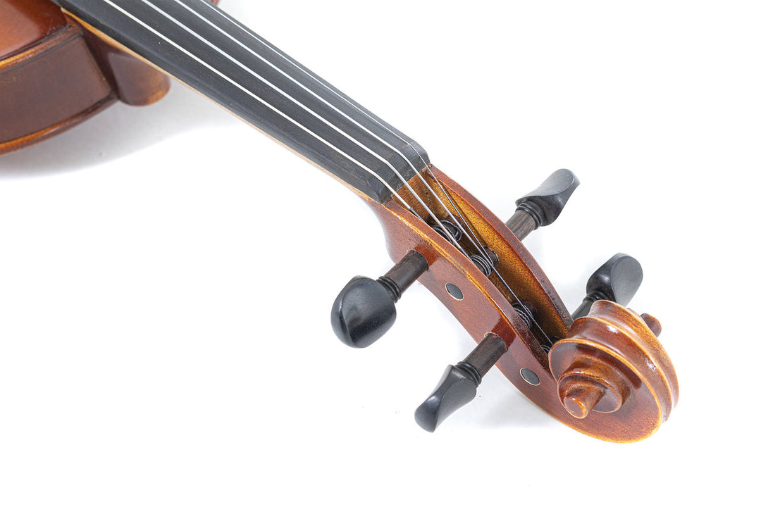 GEWA Violin Allegro - 4/4 pour gaucher (Prêt à jouer, avec étui moulé, sans archet, avec cordes Larsen Aurora, sécurisé pour le transport)