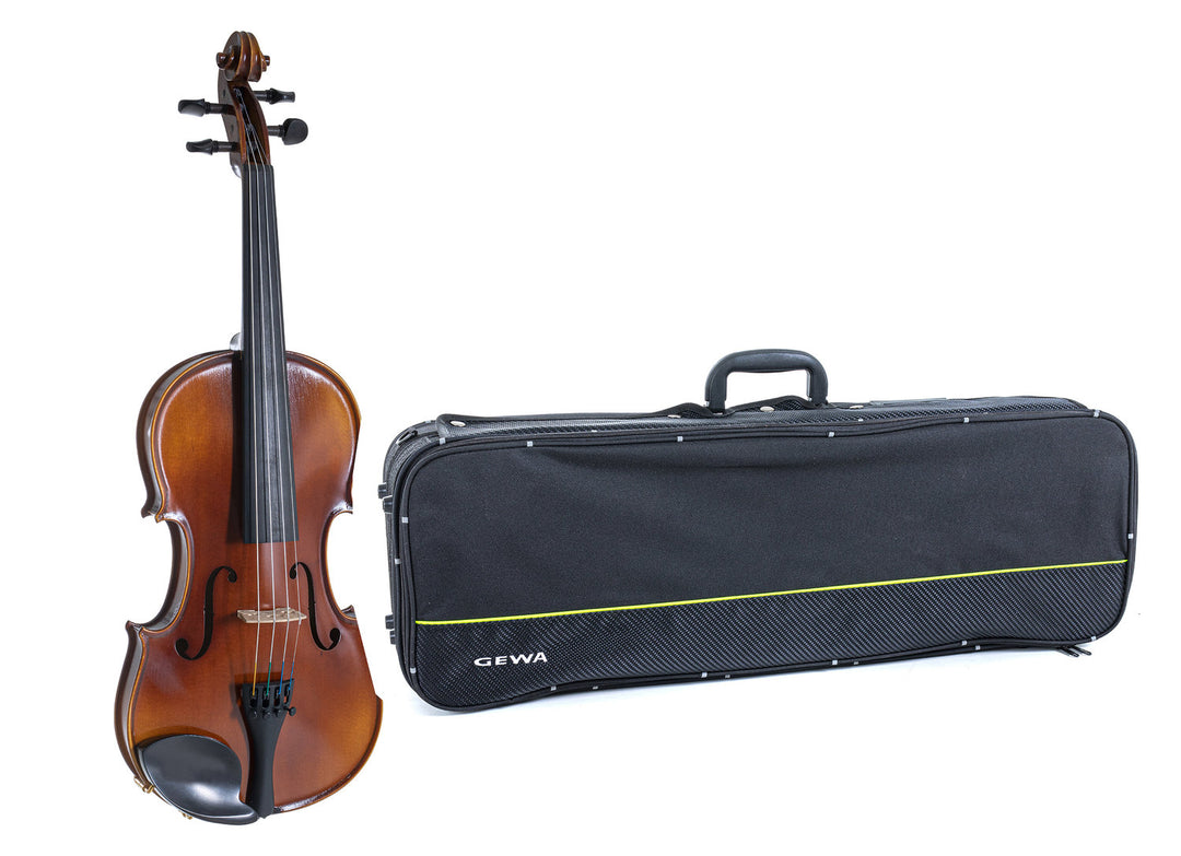 GEWA Violons Allegro - 4/4 (Prêt à jouer avec étui pour violon, sans archet, avec cordes Larsen Aurora)