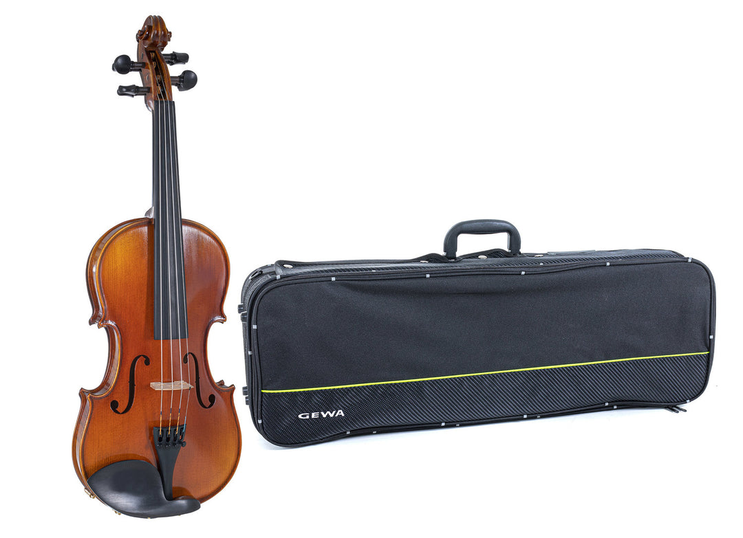 GEWA Violons Maestro 1 - 4/4 (Prêt à jouer, étui pour violon inclus, sans archet, avec cordes Il Cannone, sécurisé pour le transport)