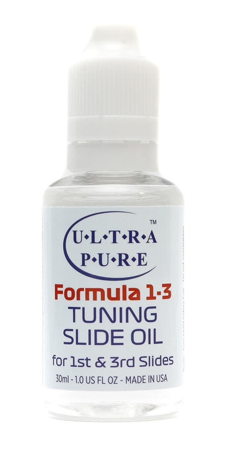 Huile Ultra-Pure Formula 1-3 pour coulisses de trompette, 30 ml