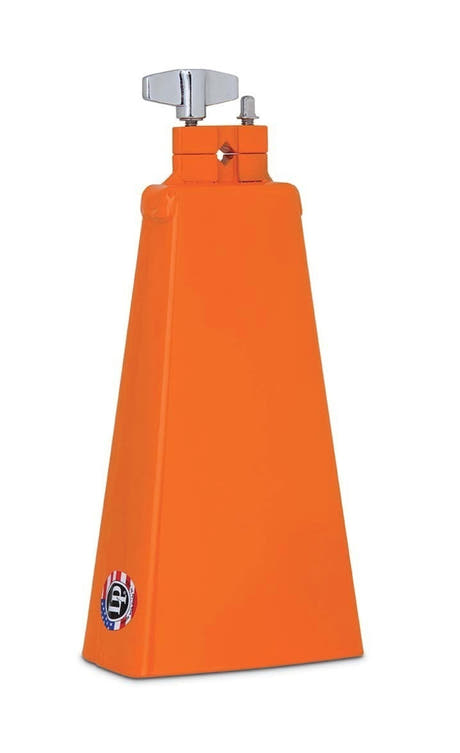 LP Giovanni cloche à vache LP570G5 8", orange, avec Vise Mount