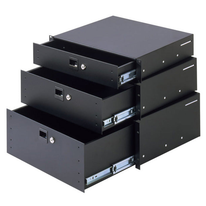 Adam Hall 87403 Un tiroir à rack 3 unité en aluminium (3,4 kg)