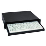 Adam Hall 87412 Rackmount Computer Keary Tray (19 ")