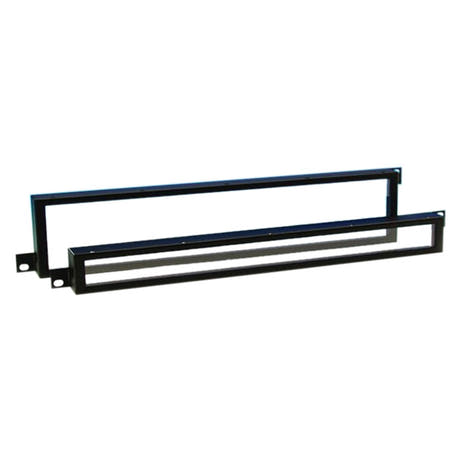 Adam Hall 87442 Panneau Avant avec Plexiglas 2 Unités (19")