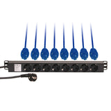 Adam Hall Current distributor 1 Unit 8 Sockets
