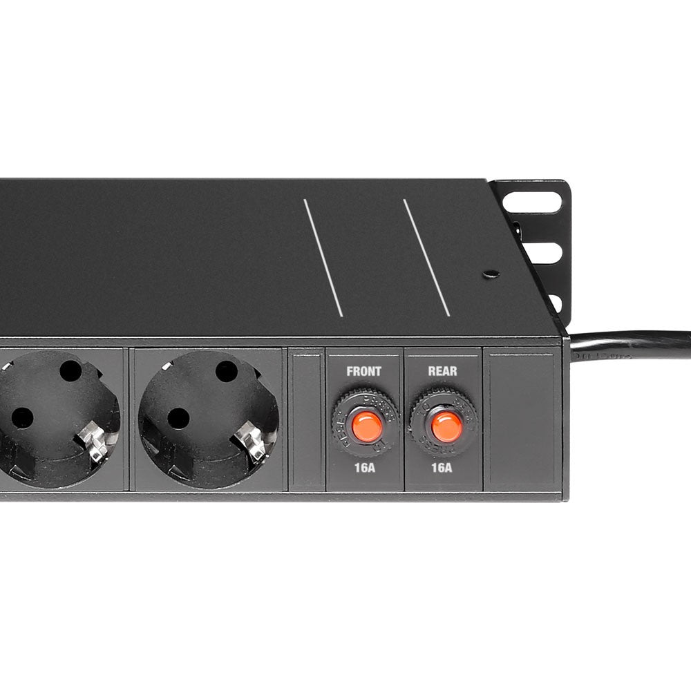 Adam Hall 19" Double Rail d'Alimentation