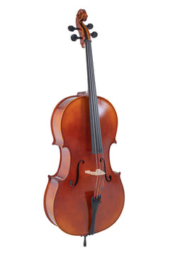 Violoncelle GEWA Ideale 1/4, monté avec un cordier Wittner