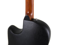 Guitares électro-acoustique Applause AB28 Super Shallow Bowl Cutaway - Black Satin (AB28-5S)