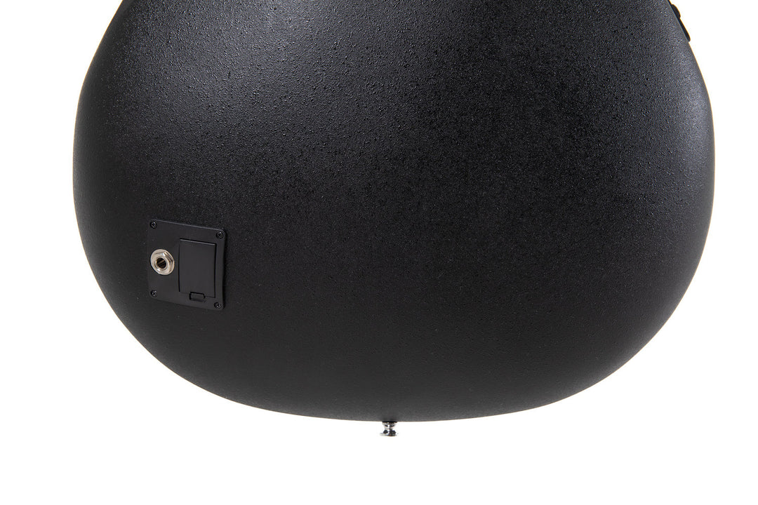 Applause E-Acoustic Guitar AB28 Super Shallow Bowl Cutaway - Black Satin (AB28-5S)