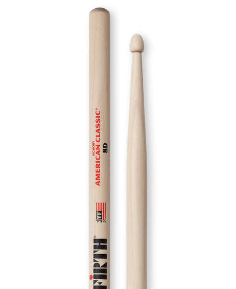 Vic Firth 8D Baguettes de Baterie