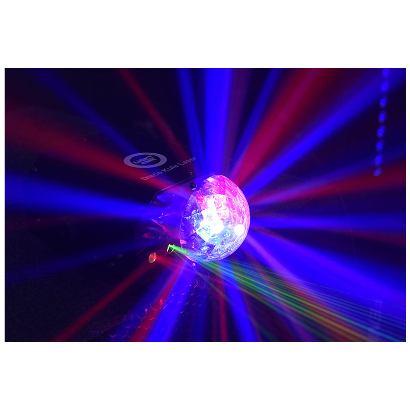 LIGHT4ME DISCO BALL LASER lumière multieffet LED