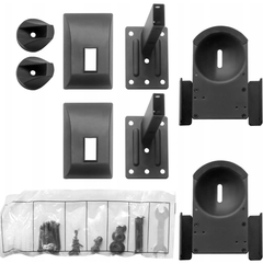 Support mural pour haut-parleur, set de 2 pièces (25kg)