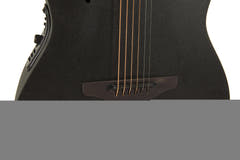 Ovation Guitare électro-acoustique Elite TX Deep Contour Cutaway - Black Textured (2078TX-5-G)