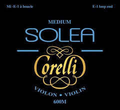 Corelli Cordes de violons Solea - Set E extrémités en boucle (600M)