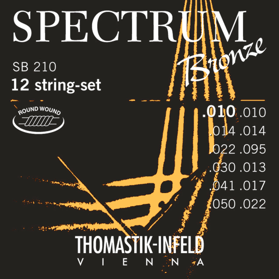 Thomastik-Infeld Cordes pour guitare acoustique Spectrum Bronze Series - Set (SB 210)