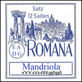 Corde de mandoline Romana ré, corde mélodique, .023" filée
