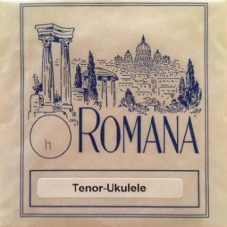 Jeu de strings Romana pour ukulélé ténor, nylon, 4 strings