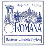 Romana Strings for ukulele Baritone Ukulele Nylon - Set
