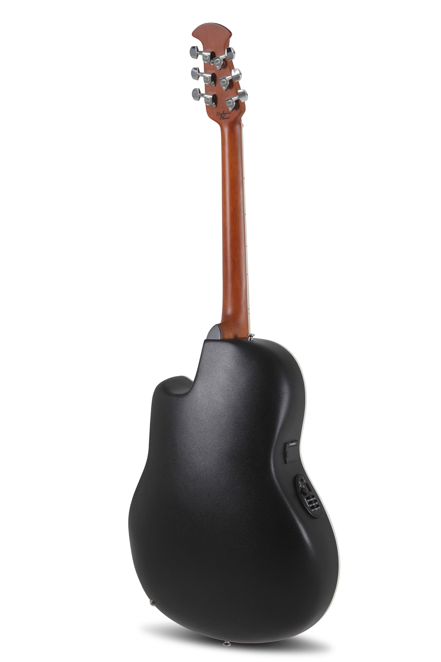 Ovation E-Acoustic Guitar Celebrity Standard Plus Mid Cutaway - Nutmeg Burled Maple (CS24P-NBM-G)