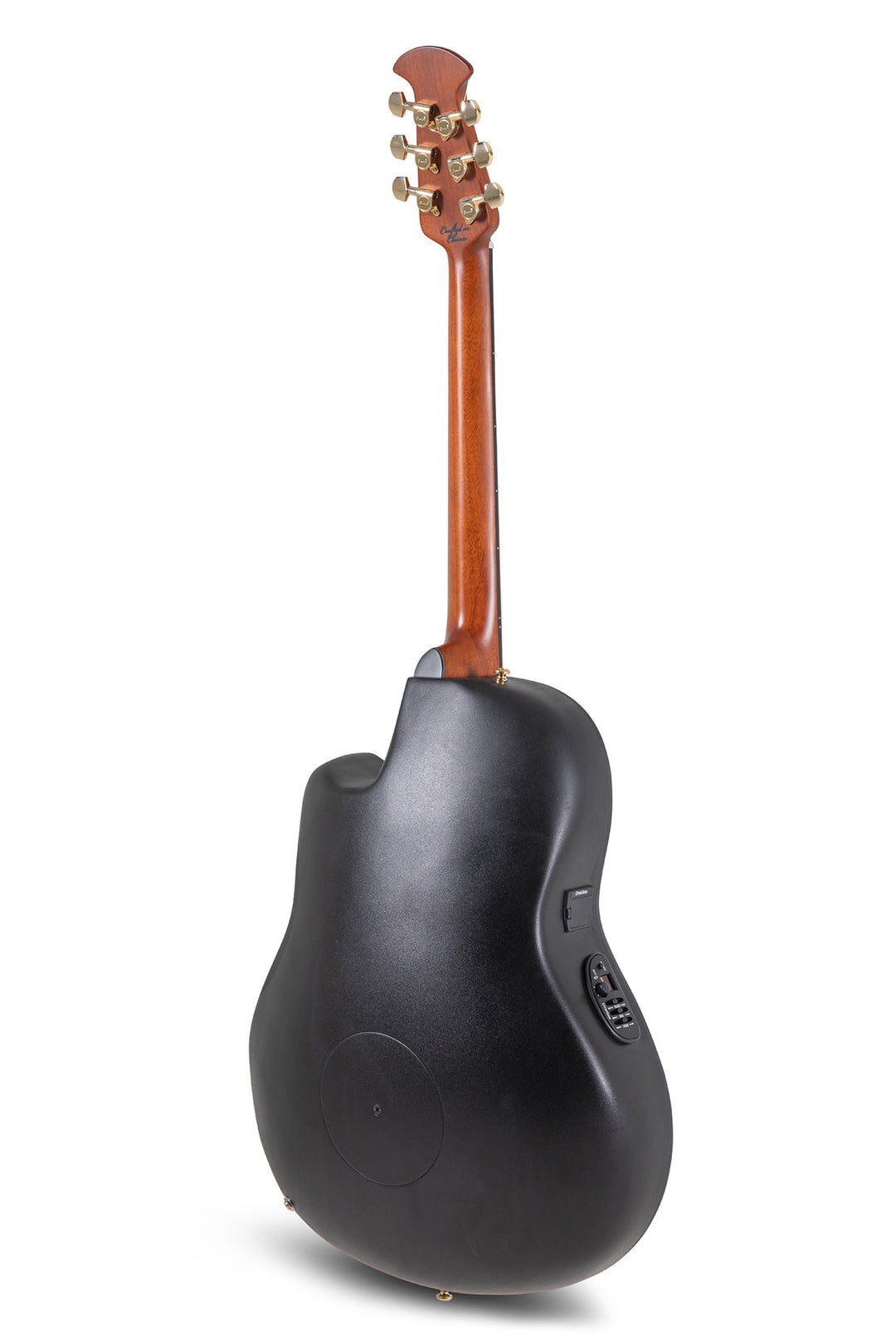 Ovation E-Acoustic Guitar Celebrity Elite Plus Mid Cutaway - Natural Spalted Maple (CE44P-SM-G)