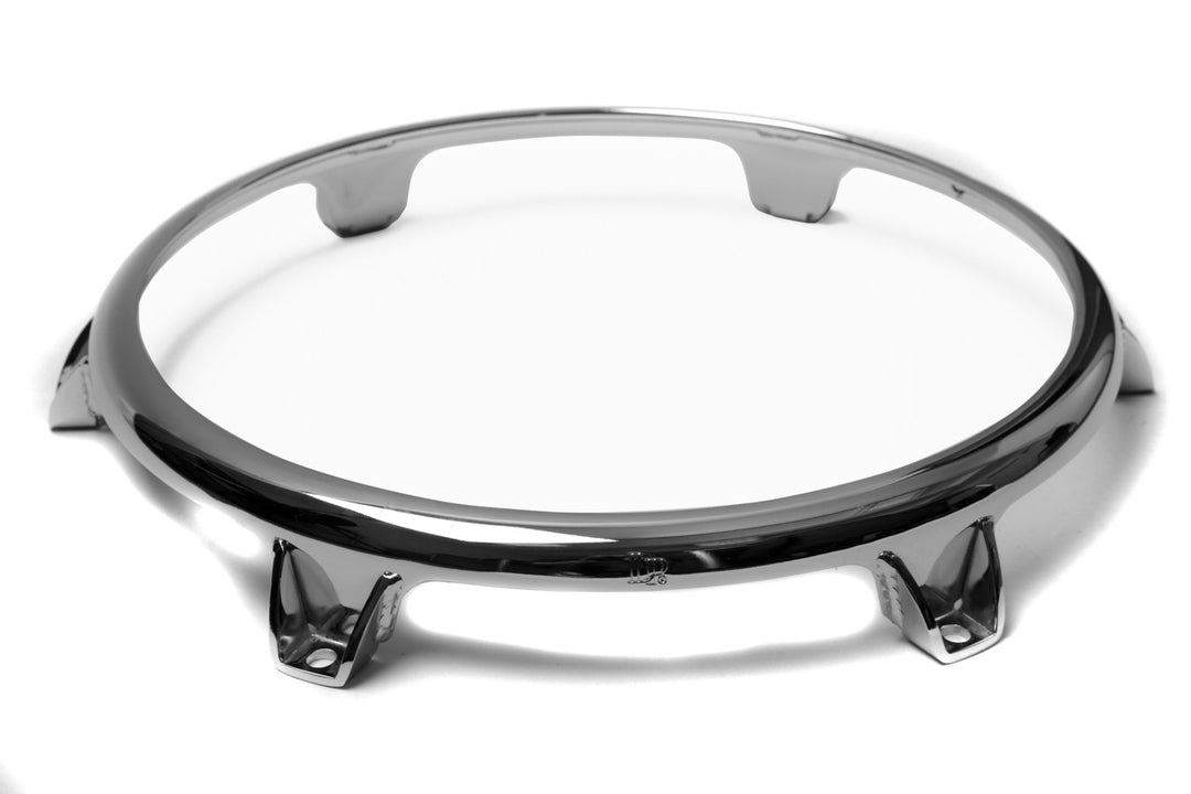 Latin Percussion Conga cerclée Comfort Curve II | Top Tuning (Extended Collar) Chrome - Conga 11 3/4" | 6 trous (LP2566)