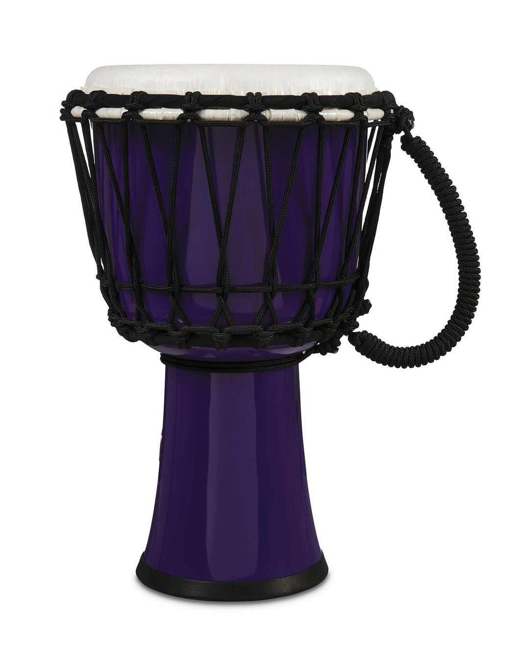 Latin Percussion Djembés World 7-inch Circle accordés par corde - Purple (LP1607PL)