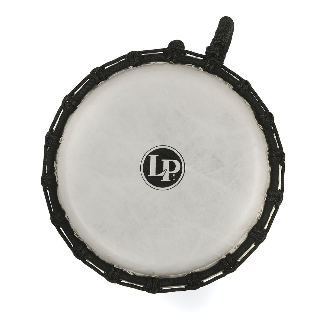 Djembe Latin Percussion World 7-inch accordage par corde Circle - White (LP1607WH)