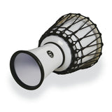 Latin Percussion Djembe World 7-inch Rope Tuned Circle - White (LP1607WH)
