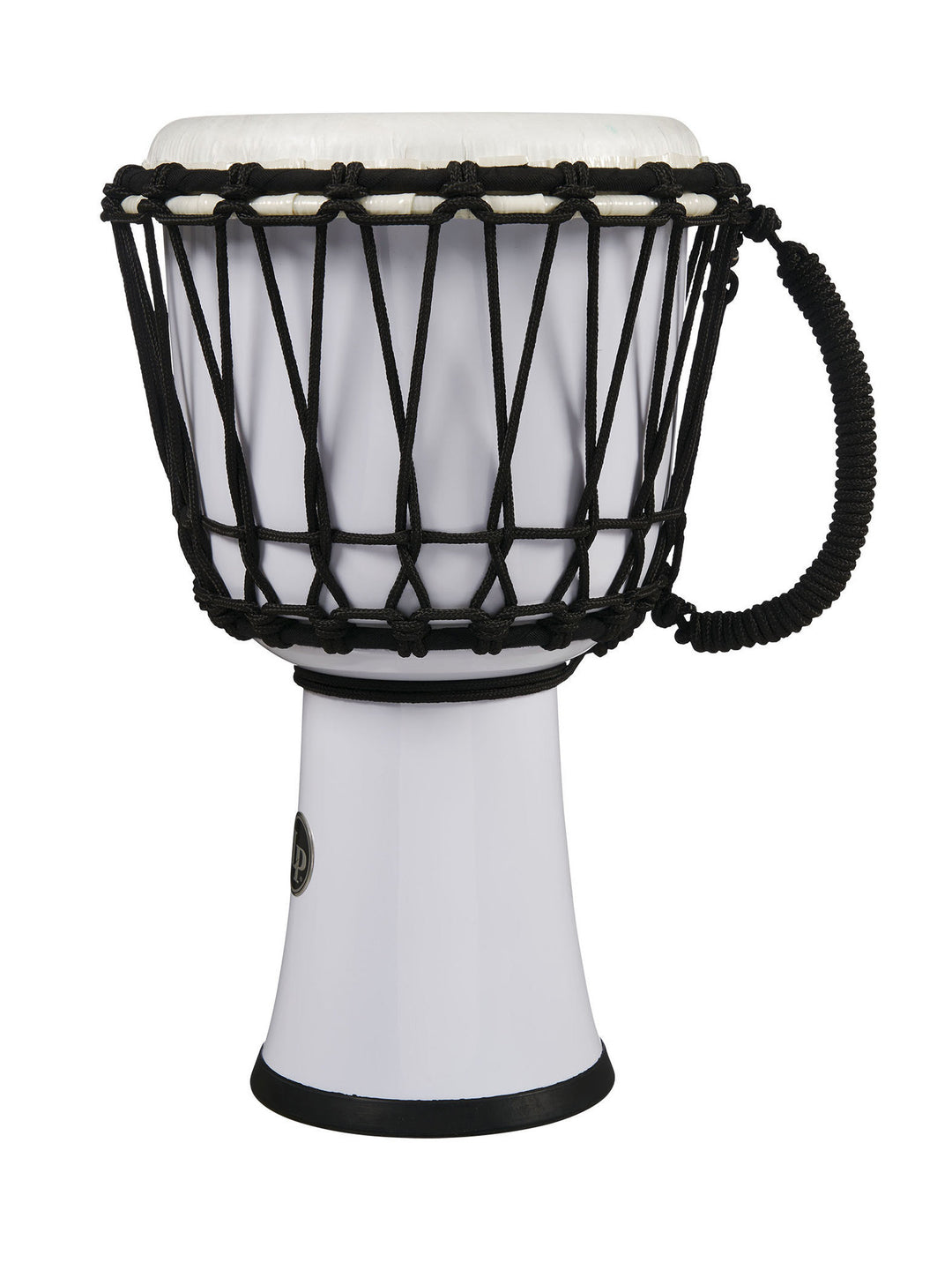 Djembe Latin Percussion World 7-inch accordage par corde Circle - White (LP1607WH)