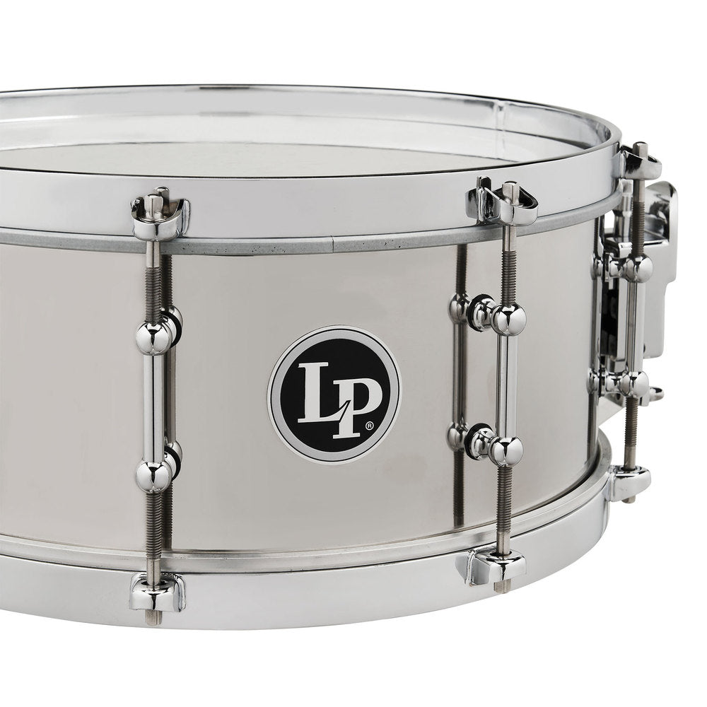 LP4512-S Salsa Snare 4 1/2" x 12" en acier inoxydable