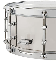LP4512-S Salsa Snare 4 1/2" x 12" en acier inoxydable