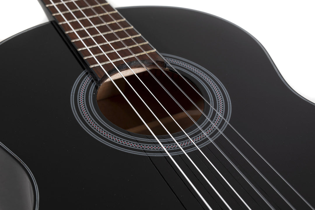 GEWA Guitare classique Student noire - taille 3/4 noire