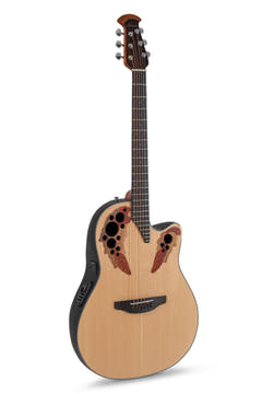 Ovation Guitares électro-acoustiques Celebrity Elite Mid Cutaway - Natural (CE44-4-G)