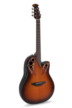 Ovation E-Acoustic guitares Celebrity Elite Mid Cutaway - Sunburst (CE44-1-G)