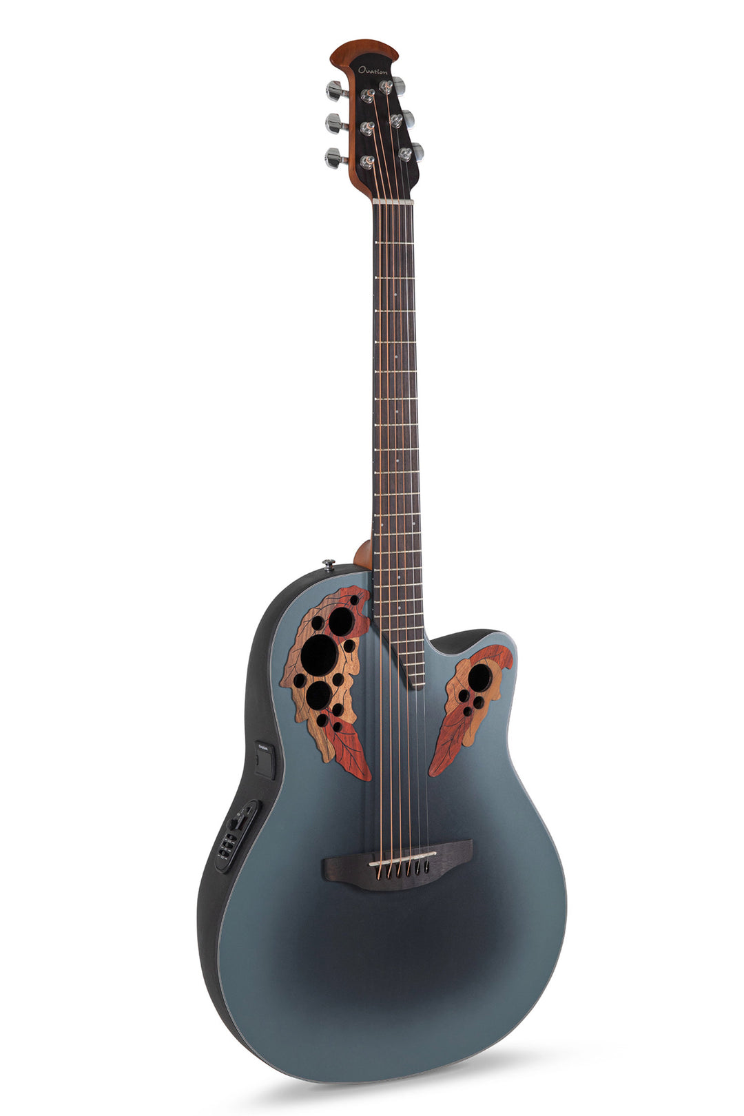 Ovation E-Acoustic Guitares Celebrity Elite Mid Cutaway - Reverse Blue Burst (CE44-RBB-G)