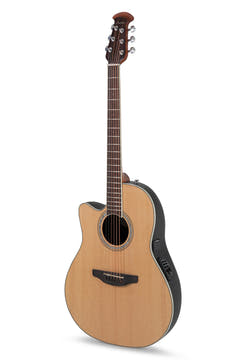 Ovation Guitare électro-acoustique Celebrity CS Standard Mid Cutaway - Natural (CS24L-4-G)