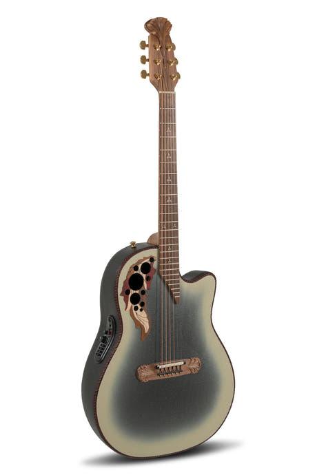 Adamas E-Acoustic Guitar 2087GT Deep Contour Cutaway - Reverse Beige Burst (2087GT-7-G)