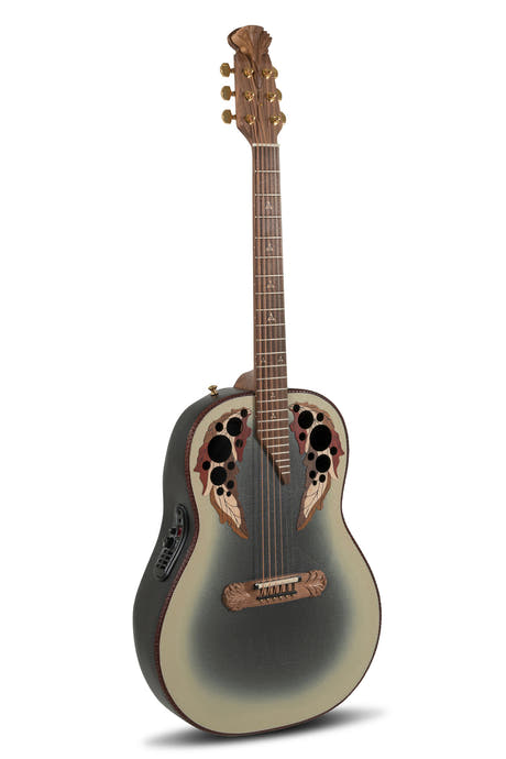 Adamas E-Acoustic Guitar 1687GT Deep Non-Cutaway - Reverse Beige Burst (1687GT-7-G)