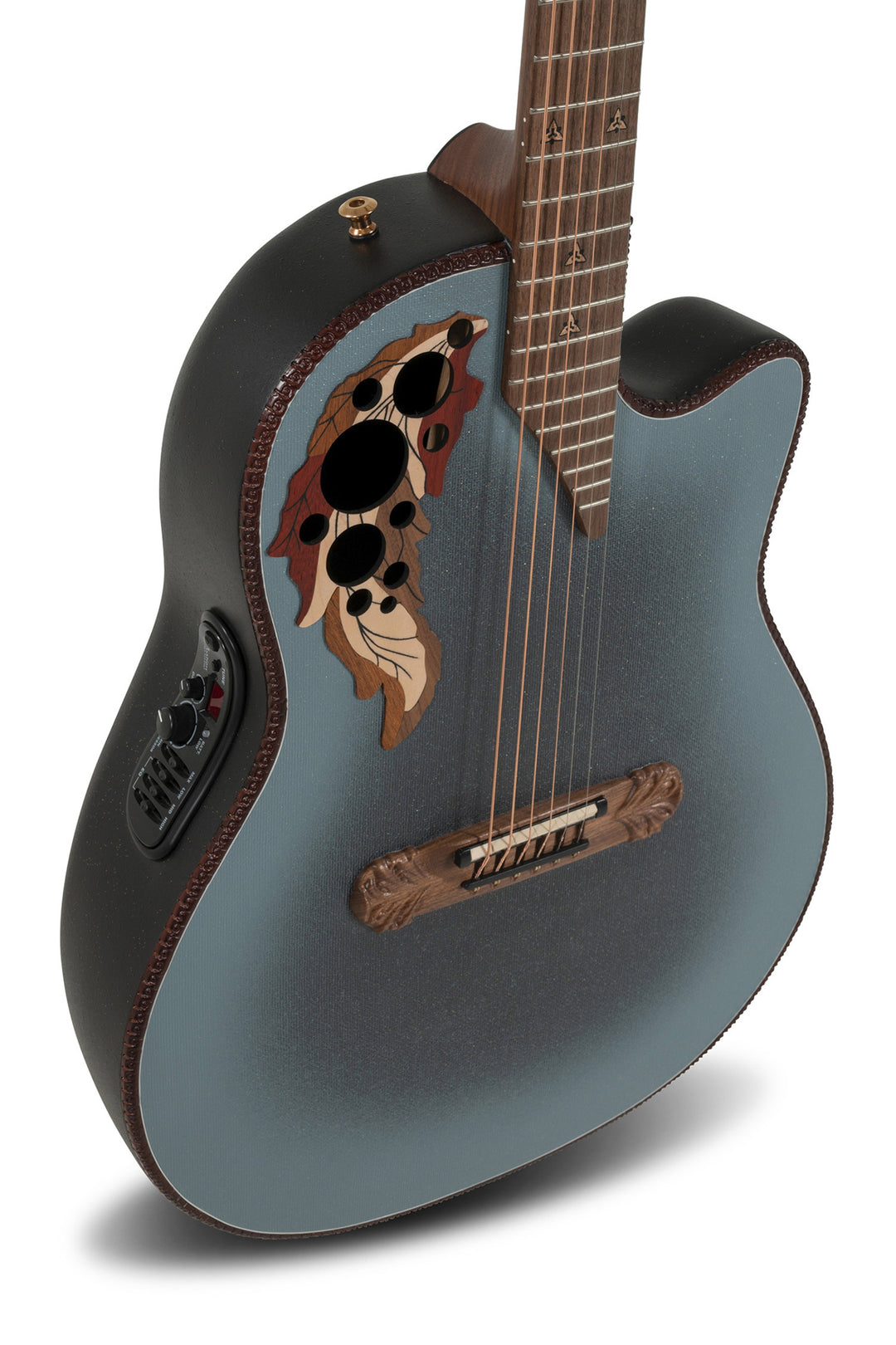 Adamas Guitares électro-acoustique 2087GT Deep Contour Cutaway - Reverse Blue Burst (2087GT-8-G)