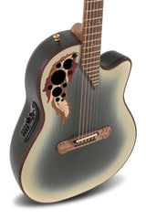 Adamas E-Acoustic Guitar 2087GT Deep Contour Cutaway - Reverse Beige Burst (2087GT-7-G)