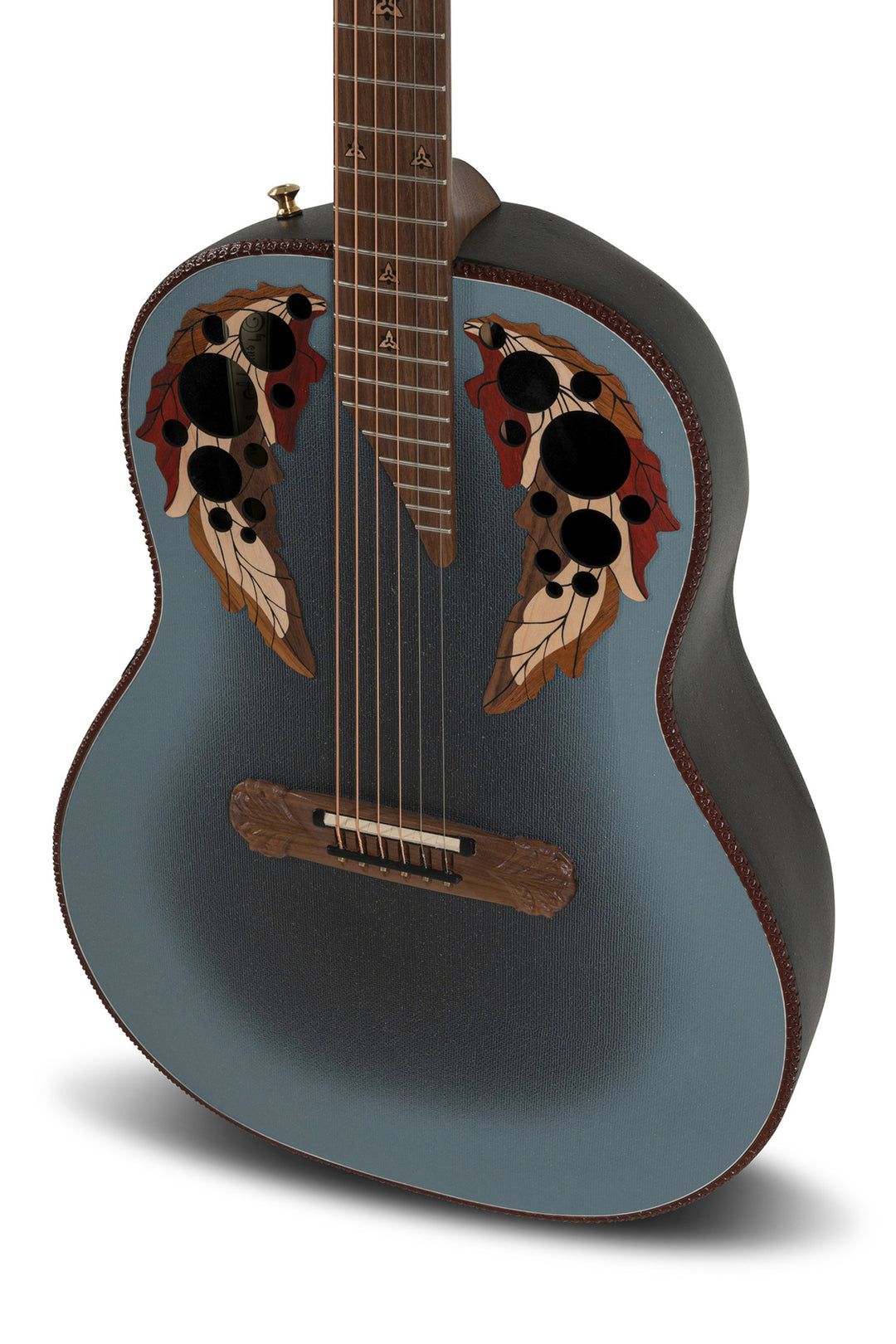 Adamas 1687GT Deep Non-Cutaway guitare électro-acoustique, Reverse Blue Burst