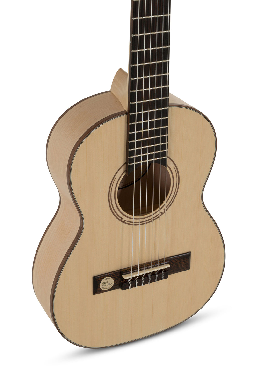 GEWA Guitares classiques Pro Natura Silver Solid Spruce / Maple - taille 1/4