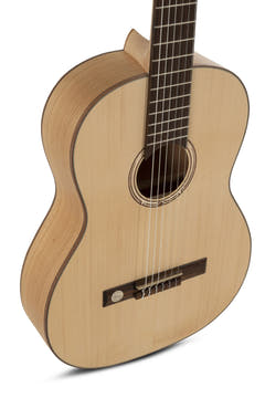 GEWA Guitare classique Pro Natura Gold 4/4 - 4/4, entièrement massive (Cherry)