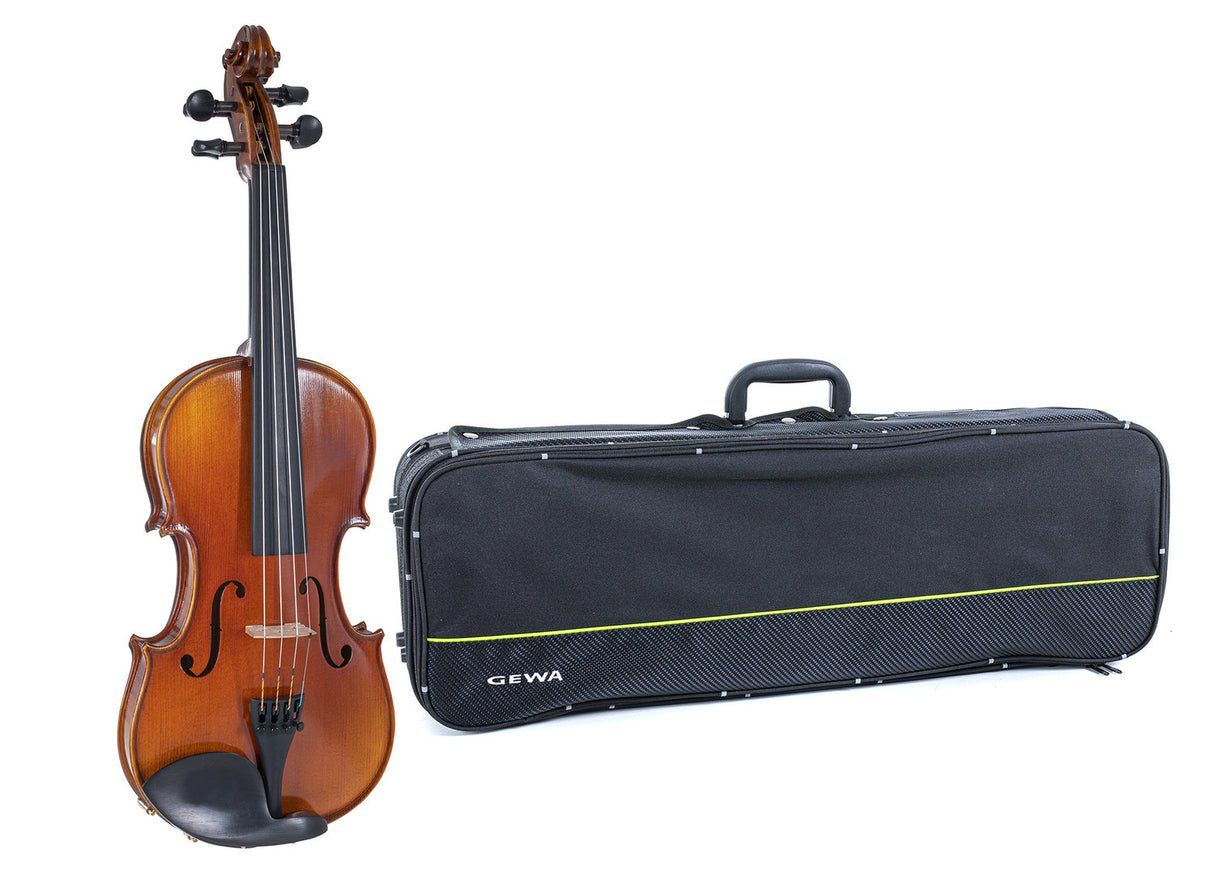 GEWA Violin Maestro 1 - 1/2 (Ready to play incl. violin case, without bow, with Larsen Aurora strings, transport-secured)